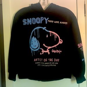 Zara/Peanuts collaboration sweatshirt